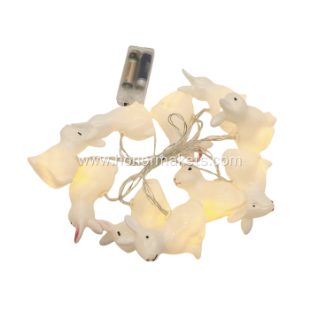 10PCS Bunny String Lights